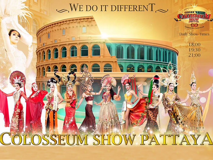 Vé tham quan xem trình diễn Colosseum Show Pattaya